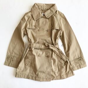 Gapkids NWT beige trench coat w/belt S(6-7Y)